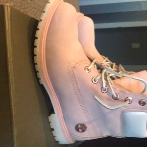 Pink timberlands
